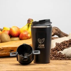 JOR Products® Thermobeker - Koffiezetapparaat - Koffiebonen - Thee - Koffiemachine - Thermoskan - Espressomachine - Reizen - Camping - Koffiefilterhouder -Keukenbenodigdheden Winkel 1200x1200 557