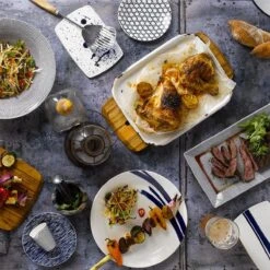 Royal Doulton Pacific - Pastaborden / Bordenset - Porselein - Wit / Blauw - ⌀ 22 Cm - 6 Stuks -Keukenbenodigdheden Winkel 1200x1200 783