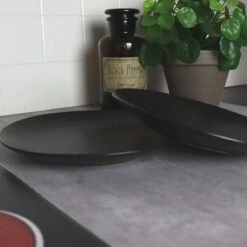 Orange85 Bordenset - Dinerbord - Borden - Plat - Set Van 6 - Mat Zwart - Diameter 27cm - Aardewerk - Servies -Keukenbenodigdheden Winkel 1200x1200 788