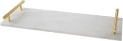 Cosy&Trendy Marmeren Dienblad Met Gouden Handvaten - 40 X 14 Cm -Keukenbenodigdheden Winkel 1200x403