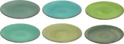 Studio Tavola Dinerborden Summer Green ø 26.5 Cm - 6 Stuks -Keukenbenodigdheden Winkel 1200x430