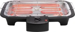 Tristar BQ-2813 Electrische Tafelbarbecue - Grilloppervlak (LxB) 38x22 Cm - 2000W - Zwart -Keukenbenodigdheden Winkel 1200x520 1