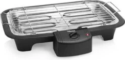 Tristar BQ-2813 Electrische Tafelbarbecue - Grilloppervlak (LxB) 38x22 Cm - 2000W - Zwart -Keukenbenodigdheden Winkel 1200x571 1