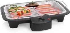 Tristar BQ-2813 Electrische Tafelbarbecue - Grilloppervlak (LxB) 38x22 Cm - 2000W - Zwart -Keukenbenodigdheden Winkel 1200x573