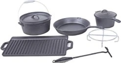 EL Fuego Dutch Oven Set Gietijzer 7-delig -Keukenbenodigdheden Winkel 1200x628