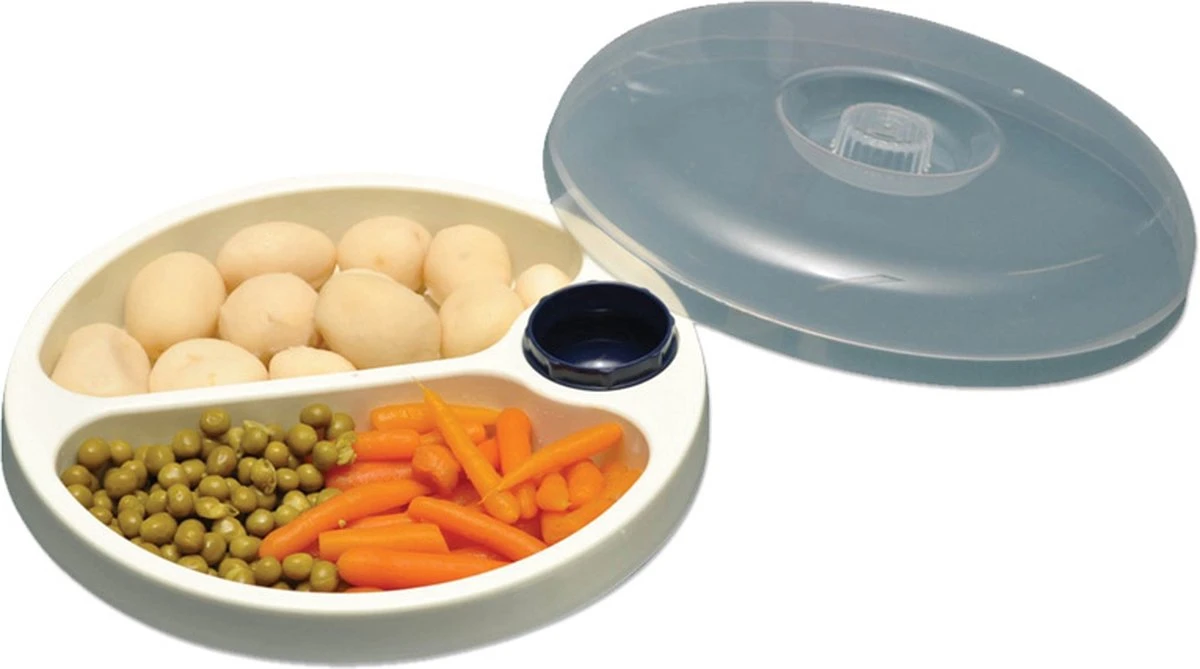 Able2 Ergovita Warmhoudbord - Ø 22 Cm - Blauw 6 Able2 Ergovita Warmhoudbord - Ø 22 Cm - Blauw - Afbeelding 6