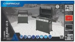 Campingaz 4 Series Classic LS Gasbarbecue - 4 Branders - Zwart - BBQ -Keukenbenodigdheden Winkel 1200x670 2