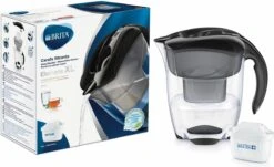 BRITA - Waterfilterkan Elemaris - Zwart - 3,5L - Inclusief 1 Maxtra+ Waterfilterpatroon -Keukenbenodigdheden Winkel 1200x735