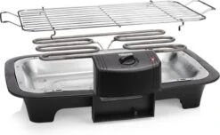 Tristar BQ-2813 Electrische Tafelbarbecue - Grilloppervlak (LxB) 38x22 Cm - 2000W - Zwart -Keukenbenodigdheden Winkel 1200x739 4