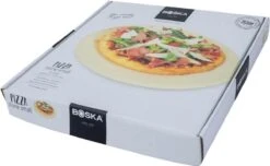 Boska Pizzasteen Deluxe - Voor Oven & BBQ - Knapperige Pizza's - Ø 29.5 Cm - BBQ Accessoires -Keukenbenodigdheden Winkel 1200x740