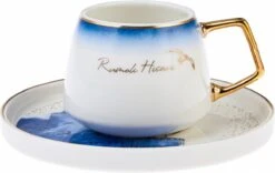 KARACA -ISTANBUL- 12 DELIGE- KOFFIEKOPJES VOOR 6 PERSONEN SET-Karaca Istanbul Set Van 12 Koffiekopjes 90 Ml- Moccamokken -espressokopjes Set Van Porselein, 6 Personen Robuuste Mokkatas, Porselein -Keukenbenodigdheden Winkel 1200x760 1