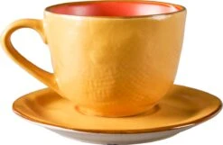 Vivi Oggi - Koffiekopjes Set Van 6 - Ø 9cm - Cappuccino - Kop En Schotel - 150 Ml - Italië -Keukenbenodigdheden Winkel 1200x784 1