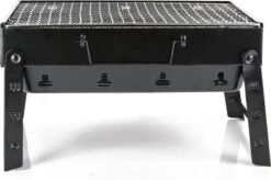 Merkloos Decopatent® Portable Houtskool BBQ - Barbecue - Inklapbaar - Barbecue Houtskool - Tafel Grill - Camping - Strand - Festival - Park -Keukenbenodigdheden Winkel 1200x797 7