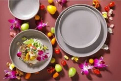 Palmer Serviesset Sandy Loam Stoneware 6-persoons 24-delig Grijs -Keukenbenodigdheden Winkel 1200x802 1