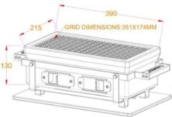 YAKINIKU Rechthoekige Shichirin | Konro- & Yakitori Grill -Keukenbenodigdheden Winkel 1200x821 2
