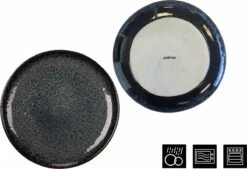 Palmer Serviesset Eccentric Stoneware 6-persoons 24-delig Blauw -Keukenbenodigdheden Winkel 1200x822 2