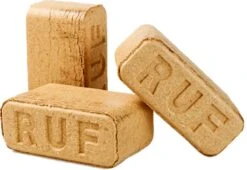 Merkloos RUF Briketten - Beukenhout Briketten - Brandhout - Hout Briketten Geperst - 20kg - 24briketten -Keukenbenodigdheden Winkel 1200x828
