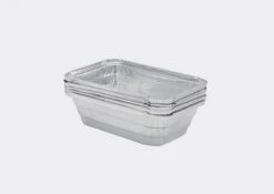 Merkloos Kapsalon Bakjes | Lasagne Bakjes | Aluminium Bakjes | 25 St. | 20 × 13,6 × 5,6cm