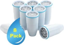 Keukenbenodigdheden Winkel 32 ZeroWater Waterfilter - 8-Pack - Waterkan Vervangingsfilters