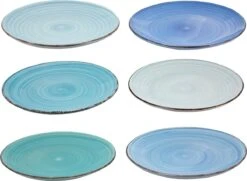 Studio Tavola Dinerborden Ocean Blue ø 26.5 Cm - 6 Stuks -Keukenbenodigdheden Winkel 1200x881 3