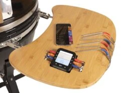 Patton - Kamado 21" - Premium Black - Keramische Barbecue - Incl. Bluetooth Kerntemperatuurmeter - LED Verlichting - Large - Compleet - Zwart -Keukenbenodigdheden Winkel 1200x900 85