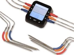 Patton - Kamado 21" - Premium Black - Keramische Barbecue - Incl. Bluetooth Kerntemperatuurmeter - LED Verlichting - Large - Compleet - Zwart -Keukenbenodigdheden Winkel 1200x900 86