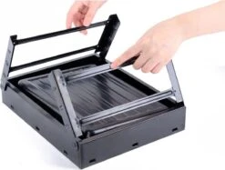 Merkloos Decopatent® Portable Houtskool BBQ - Barbecue - Inklapbaar - Barbecue Houtskool - Tafel Grill - Camping - Strand - Festival - Park -Keukenbenodigdheden Winkel 1200x909 2