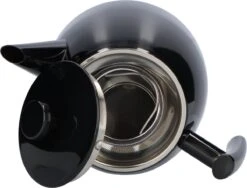 Vaja® Theepot Juliette Met Filter - Dubbelwandig -Theekan 1.0L - Glimmend Zwart -Keukenbenodigdheden Winkel 1200x915 4