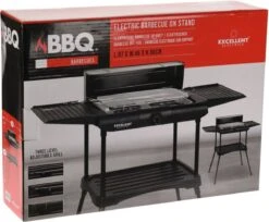 Excellent Electrics Elektrische Barbecue - Grilloppervlak (LxB) 36x24 Cm - 2000W - Zwart -Keukenbenodigdheden Winkel 1200x993 6