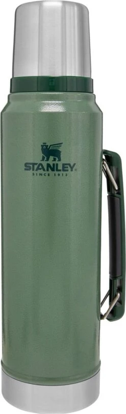 Stanley The Legendary Classic Bottle 1,00L - Thermosfles - Hammertone Green -Keukenbenodigdheden Winkel 367x1200
