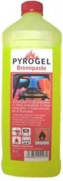 Pyrogel Brandpasta - Fles 1 Liter -Keukenbenodigdheden Winkel 417x1200