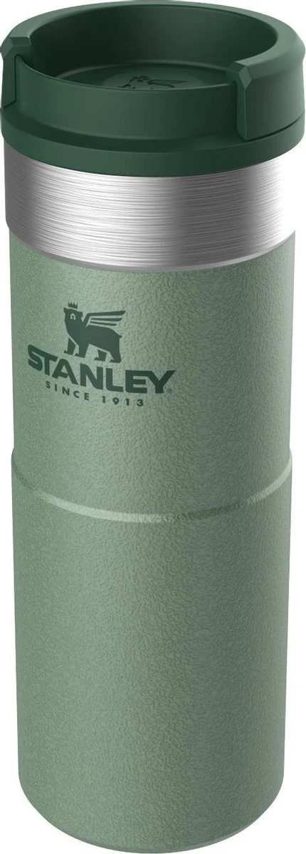 Stanley The NeverLeak™ Travel Mug 0,35L NEW - Thermosfles - Hammertone Green 5 Stanley The NeverLeak™ Travel Mug 0,35L NEW - Thermosfles - Hammertone Green - Afbeelding 5