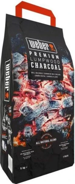 WEBER Houtskool - Zak Van 5 Kg -Keukenbenodigdheden Winkel 493x1200