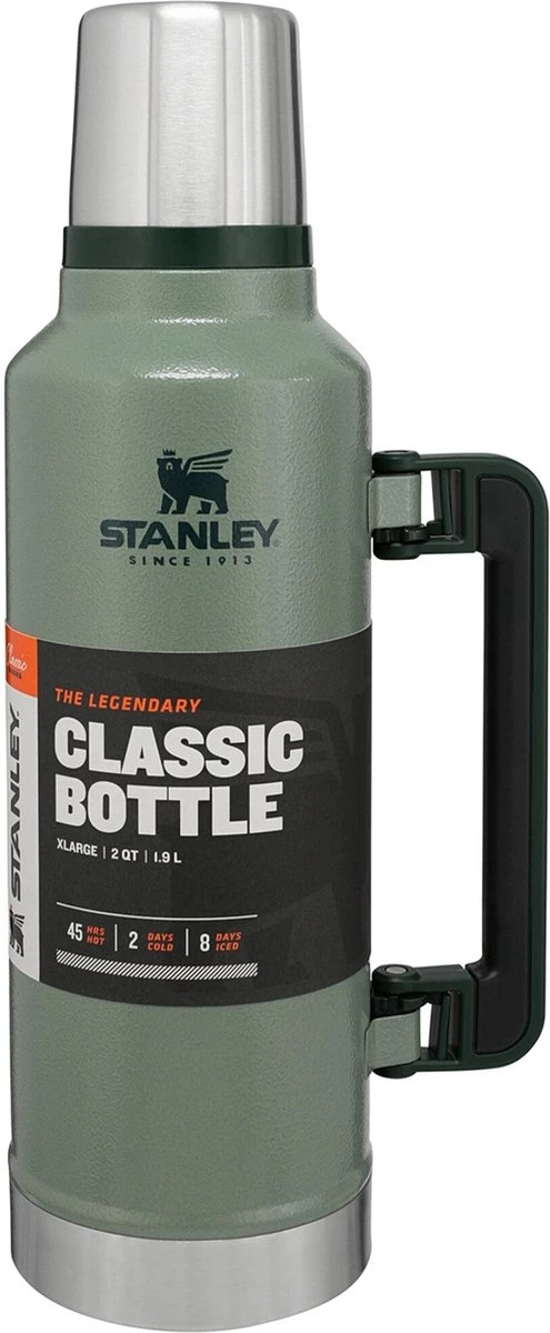 Stanley The Legendary Classic Bottle 1,90L - Thermosfles - Hammertone Green 8 Stanley The Legendary Classic Bottle 1,90L - Thermosfles - Hammertone Green - Afbeelding 8