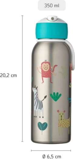 Mepal – Isoleerfles Flip-up Campus – Dino – Waterfles Met Rietje – Houdt Je Drankje Tot 9 Uur Warm En 12 Uur Koud – Drinkfles Voor Kinderen – Thermosfles -Keukenbenodigdheden Winkel 571x1200