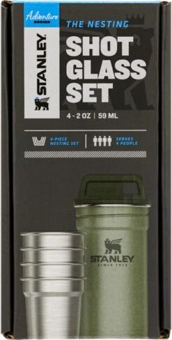 Stanley The Nesting Shot Glass Set - Hammertone Green -Keukenbenodigdheden Winkel 608x1200 1