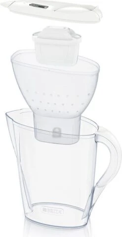 BRITA - Waterfilterkan Marella Cool - Wit - 2,4L -Keukenbenodigdheden Winkel 619x1200