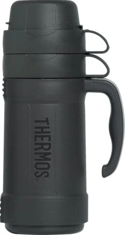 Keukenbenodigdheden Winkel 20 Thermos Eclipse Isoleerfles - 1L - Donkergrijs