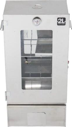 2-L Home & Garden XL Rookoven - RVS - 80x40x28 Cm - 3 Etages -Keukenbenodigdheden Winkel 680x1200