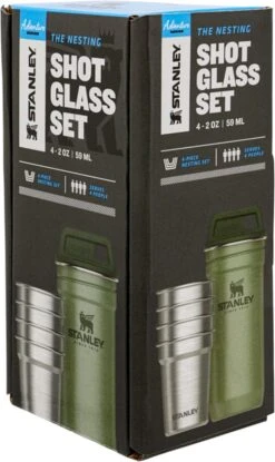 Stanley The Nesting Shot Glass Set - Hammertone Green -Keukenbenodigdheden Winkel 714x1200