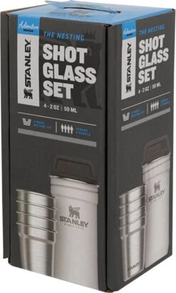 Stanley The Nesting Shot Glass Set - Hammertone Green -Keukenbenodigdheden Winkel 721x1200 1