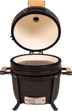 Patton Kamado 15" - Tafel Model - Keramische Barbecue - Premium Black - Medium - Compleet - Mat Zwart -Keukenbenodigdheden Winkel 780x1200 1