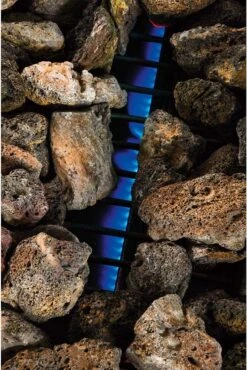 Halifax Gasbarbecue 5,5 KW - Buitenkeuken Met Lavasteen Grillplaat En Gaspit - 100x98 Cm -Keukenbenodigdheden Winkel 802x1200 1