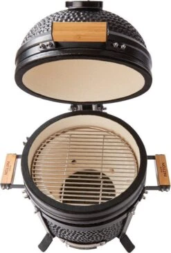 Patton Kamado 15" - Tafel Model - Keramische Barbecue - Premium Black - Medium - Compleet - Mat Zwart -Keukenbenodigdheden Winkel 814x1200 1