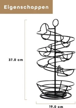 Eiermand – Eierrek – Eierhouder – Eieren – Zwart - Pasen - Tot 40 Eieren - BAULK® -Keukenbenodigdheden Winkel 852x1200 1