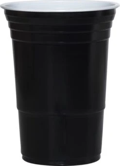 Merkloos Black Cups - 50stuk(s) - 475ml - Party Cups - Beerpong - Drankspel - Beerpong Bekers - Plastic Bekers -Keukenbenodigdheden Winkel 870x1200 4