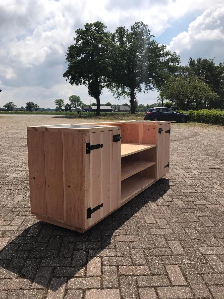 Buitenkeuken 'Schroef' | BBQ Ombouw | Buiten Koken 4 Buitenkeuken 'Schroef' | BBQ Ombouw | Buiten Koken - Afbeelding 4