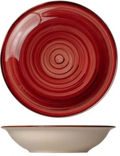 Tavola - Diepe Borden - Kleurrijk - Ø21cm - (6 Stuks) -Keukenbenodigdheden Winkel 923x1200 1