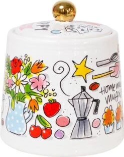 Blond Amsterdam, Happy - Suikerpot Goud -Keukenbenodigdheden Winkel 954x1200 3